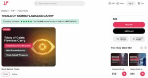 trials of osiris service