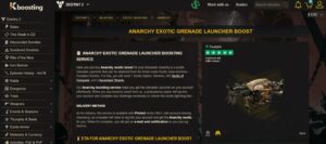 destiny 2 how to get anarchy