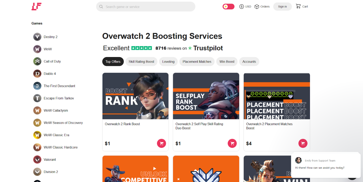 Best Overwatch Boosting Services 2026 | Buy Overwatch boost - AskBoosters