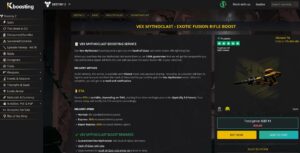 vex mythoclast how to get