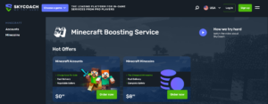 Buy Minecraft Boosting