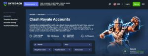 clash royale account for sale