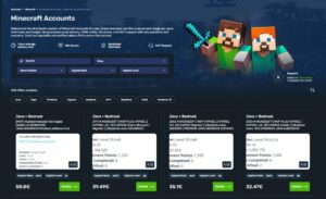 minecraft account for sale