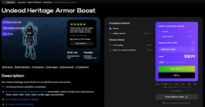 wow undead heritage armor