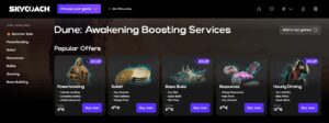 dune awakening boosting