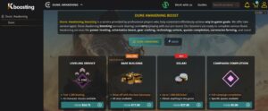dune awakening boosting services