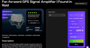 far-forward gps signal amplifier unit