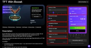 tft boosting service